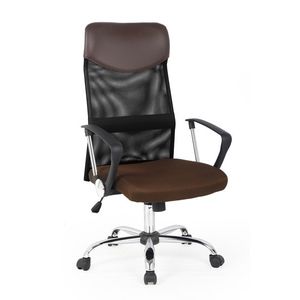 HALMAR Vire kancelárska stolička s podrúčkami hnedá / čierna vyobraziť