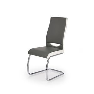 HALMAR K259 jedálenská stolička sivá / biela vyobraziť