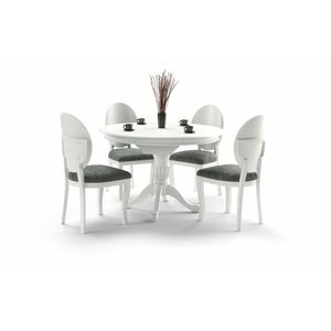 HALMAR William rustikálny rozkladací jedálenský stôl biela vyobraziť