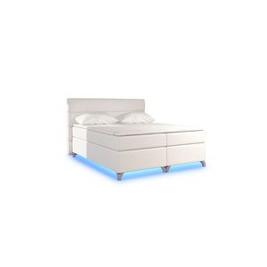 NABBI Avellino 160 čalúnená manželská posteľ s úložným priestorom béžová (Soft 33) vyobraziť