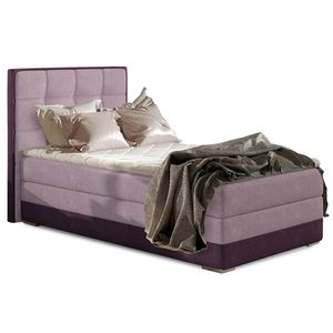 NABBI Alessandra 90 P čalúnená jednolôžková posteľ ružová / fialová vyobraziť