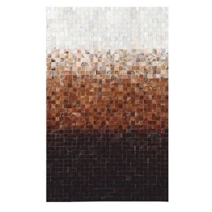 KONDELA Typ 7 kožený koberec 170x240 cm vzor patchwork vyobraziť