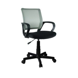 KONDELA Adra kancelárska stolička s podrúčkami sivá / čierna vyobraziť