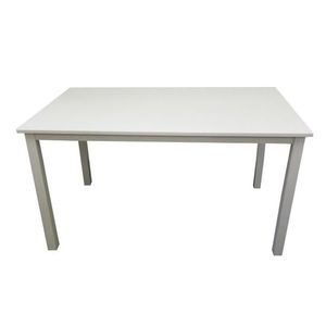KONDELA Astro jedálenský stôl 135 cm biela vyobraziť