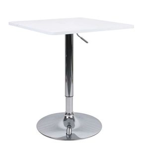 KONDELA Florian 2 New barový stôl s nastaviteľnou výškou biela vyobraziť