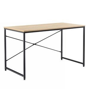 KONDELA Mellora písací stôl dub / čierna vyobraziť