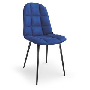 HALMAR K417 jedálenská stolička granátová (Velvet) / čierna vyobraziť