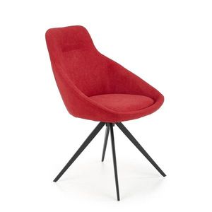 HALMAR K431 jedálenská stolička červená / čierna vyobraziť
