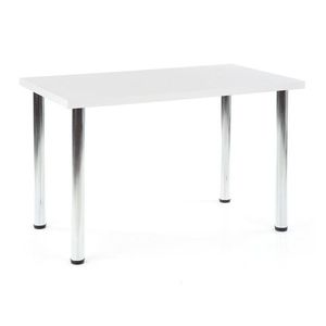 HALMAR Modex 120 jedálenský stôl biela / chróm vyobraziť