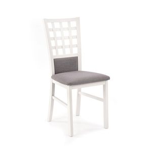 HALMAR Gerard 3 BIS jedálenská stolička biela / svetlosivá vyobraziť