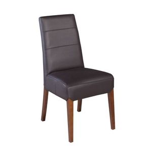 PYKA Bianco jedálenská stolička drevo D3 / tmavosivá (Platin) vyobraziť