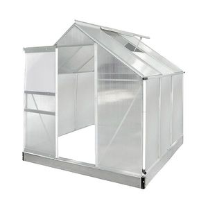 NABBI Glasshouse záhradný skleník 190x190x195 cm priehľadná vyobraziť