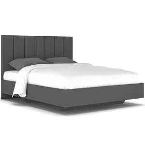 NABBI Lupe LB-160 manželská posteľ s roštom 160x200 cm sivá vyobraziť
