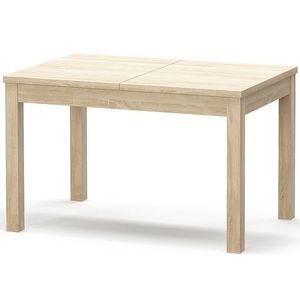 NABBI Bofin 120/160 rozkladací jedálenský stôl dub sonoma vyobraziť