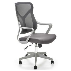 HALMAR Santo kancelárska stolička s podrúčkami sivá vyobraziť