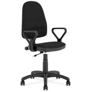 HALMAR Bravo kancelárska stolička s podrúčkami čierna vyobraziť