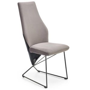 HALMAR K485 jedálenská stolička sivá / čierna vyobraziť