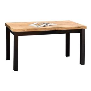 HALMAR Tiago rozkladací jedálenský stôl dub craft / čierna vyobraziť