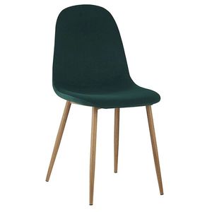 KONDELA Lega jedálenská stolička smaragdová (Velvet) / buk vyobraziť