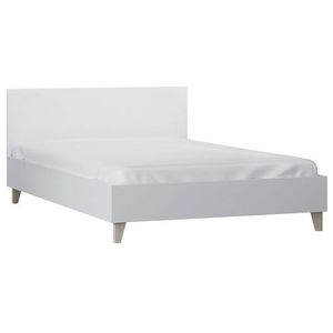 KONDELA Fiera 90 jednolôžková posteľ biela vyobraziť