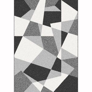 KONDELA Sanar koberec 57x90 cm čierna / sivá / biela vyobraziť