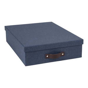 Modrá úložná škatuľa Bigso Box of Sweden Oskar vyobraziť