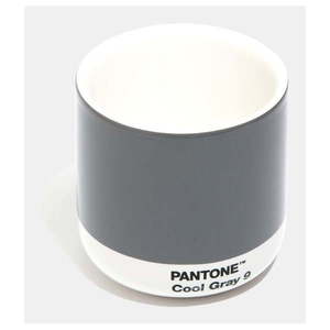 Tmavosivý keramický hrnček 175 ml Cortado Coold Gray 9 – Pantone vyobraziť