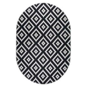 Čierno-biely umývateľný koberec 80x120 cm – Vitaus vyobraziť