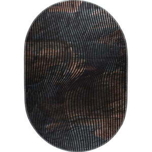 Čierny umývateľný koberec 60x100 cm – Vitaus vyobraziť
