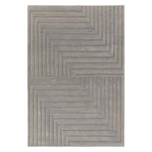Sivý vlnený koberec 200x290 cm Form – Asiatic Carpets vyobraziť