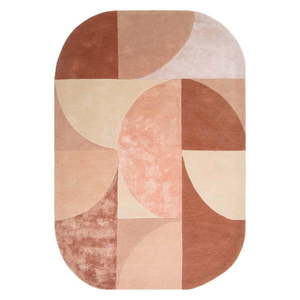 Ružový vlnený koberec 160x230 cm Earth – Asiatic Carpets vyobraziť