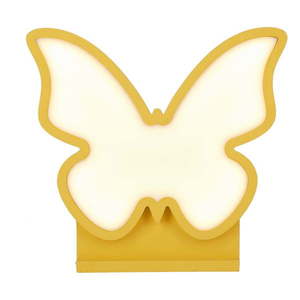Žltá detská lampička Butterfly - Candellux Lighting vyobraziť