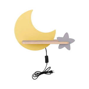 Žlté detské svietidlo Moon - Candellux Lighting vyobraziť