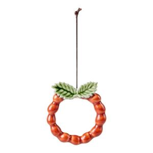 Porcelánová vianočná ozdoba Wreath – Kähler Design vyobraziť