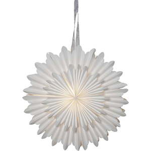 Biela svetelná dekorácia s vianočným motívom Crystal – Star Trading vyobraziť