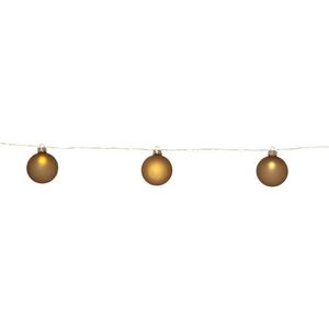 Svetelná dekorácia s vianočným motívom v zlatej farbe ø 6 cm Bliss – Star Trading vyobraziť