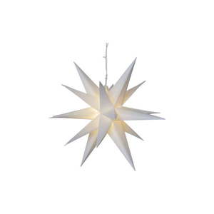 Biela vonkajšia svetelná dekorácia s vianočným motívom Alice – Star Trading vyobraziť