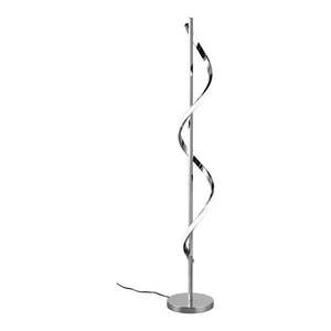LED stmievateľná stojaca lampa v lesklo striebornej farbe (výška 120 cm) Isabel – Trio vyobraziť