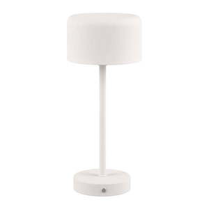 Biela LED stmievateľná stolová lampa (výška 30 cm) Jeff – Trio vyobraziť