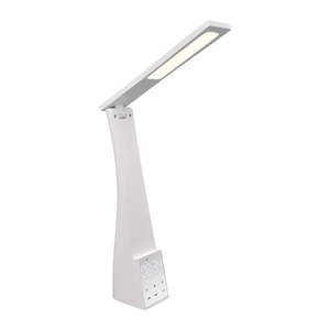 Biela LED stolová lampa s časovačom (výška 45 cm) Linus – Trio vyobraziť