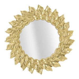 Nástenné zrkadlo v zlatej farbe Mauro Ferretti Aton, ⌀ 73 cm vyobraziť