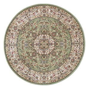 Zelený koberec Nouristan Zahra, ø 160 cm vyobraziť