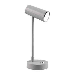 Svetlosivá LED stolová lampa so stmievačom (výška 28 cm) Lenny – Trio vyobraziť