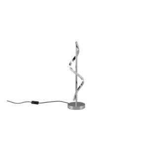 LED stolová lampa v lesklo striebornej farbe (výška 56 cm) Isabel – Trio vyobraziť