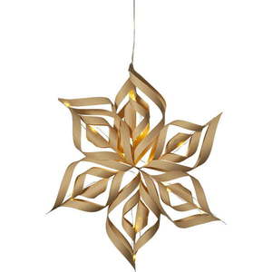 Svetelná dekorácia s vianočným motívom v zlatej farbe Bella – Star Trading vyobraziť