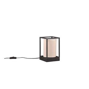 Matne čierno-béžová stolová lampa (výška 22 cm) Ross – Trio vyobraziť