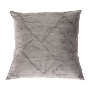 Dekoračný vankúš Cushion Mramor 45x45 cm, šedý% vyobraziť