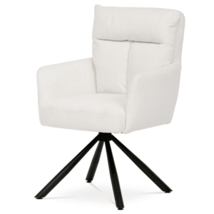 Sconto Jedálenská stolička TUANA biela/čierna vyobraziť
