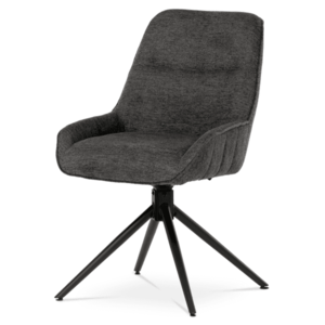 Sconto Jedálenská stolička ZANE sivá/čierna vyobraziť
