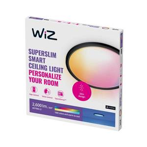 WiZ WiZ SuperSlim stropné LED svetlo RGBW Ø42cm čierna vyobraziť